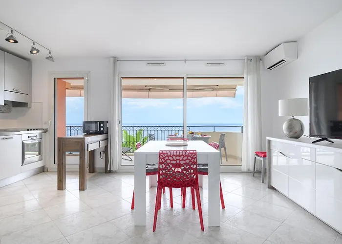 Admiral Plaza, Superbe 2p Vue Au Coeur De * Mentone