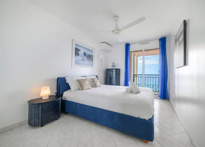 Admiral Plaza, Superbe 2p Vue Au Coeur De Mentone